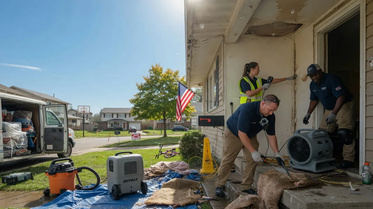 Water Damage Restoration in London, AR near me
